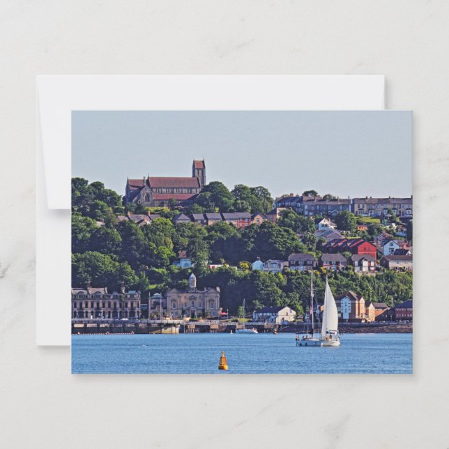 Carte Cardiff Bay, Cardiff, Pays de Galles. (Devant)