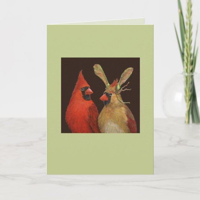 carte cardinal couple (Devant)