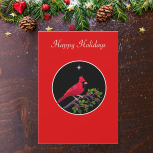 Carte Cardinal sur les Fêtes Noires et Rouges