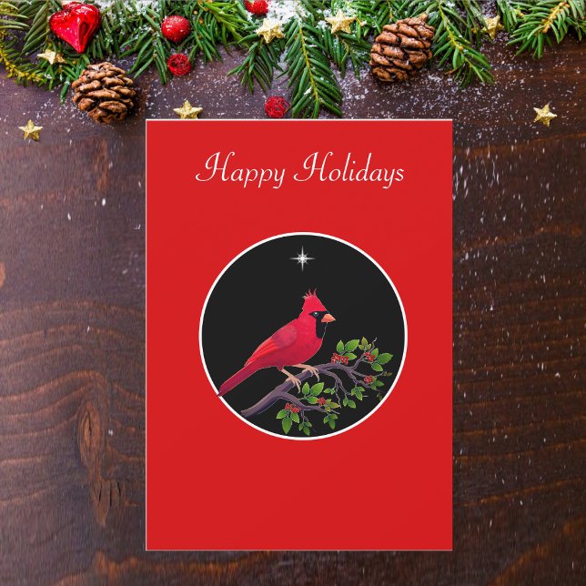 Carte Cardinal sur les Fêtes Noires et Rouges (Créateur téléchargé)