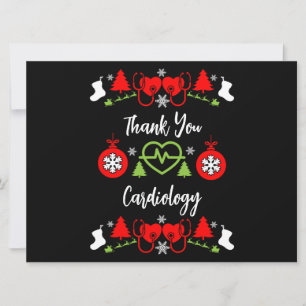 Carte Cardiologie Noël Cadeaux Médicales du personnel