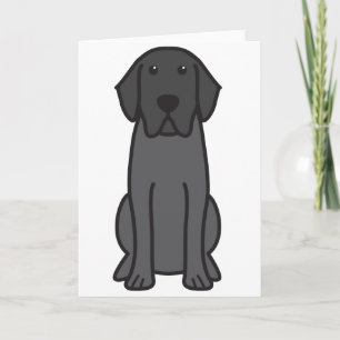 Carte Caricature de chien de Labrador Retriever