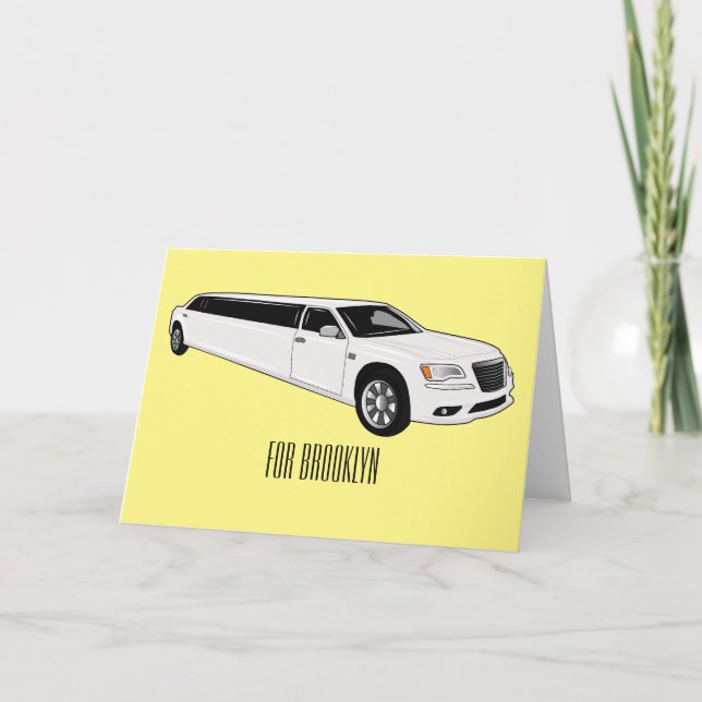 Carte Caricature limousine (Devant)