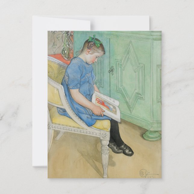 Carte Carl Larsson - Anna-Johanna, (Devant)