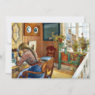 Carte Carl Larsson - Communication écrite