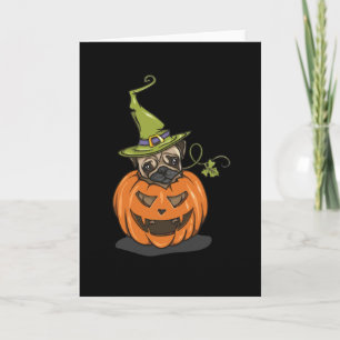 Carte Carlin d'Halloween