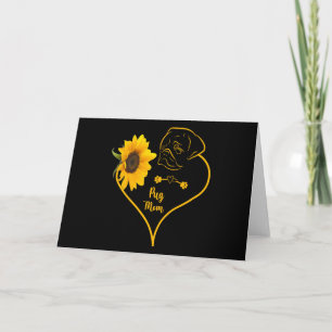 Carte Carlin Maman Avec Tournesol Carlin Amateurs Fête d