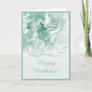 Carte Carnation verte