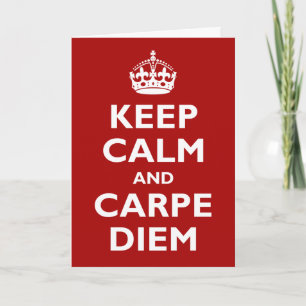 Carte Carpe Diem !