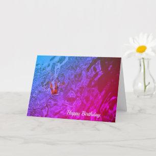 Carte Carpe Diem Pond Fish Fun Photographie Anniversaire