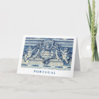 Carreaux religieux portugais bleu avec anges