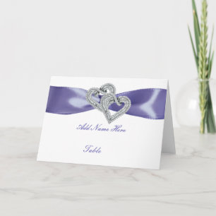 Carte Carrosserie violette Bleue Carrosserie pliée Table