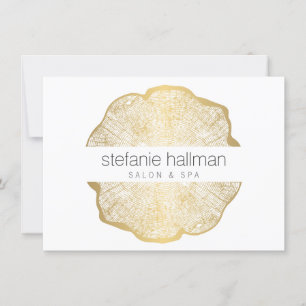 Carte Carte-cadeau de salon Beauty Bio Arbre d'Or Anneau