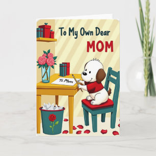 Carte Carte-cadeau pour maman animal