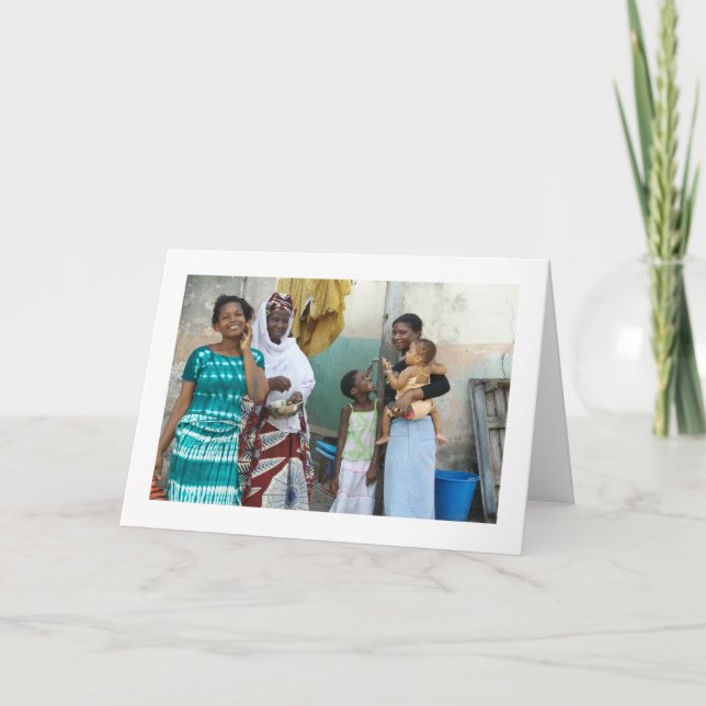 Carte Carte, "cinq filles et femmes " (Devant)