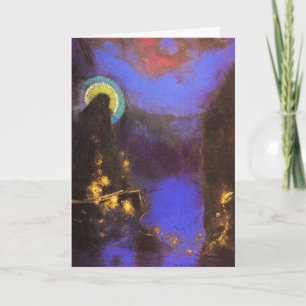 Carte Carte/Invitation : Vierge Marie avec couronne par