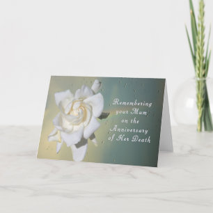 Carte Carte, se rappelant votre maman sur l'anniversaire