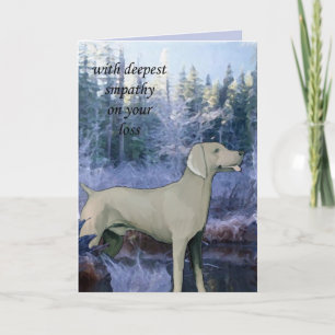 Carte carte_sympathie_weimaraner