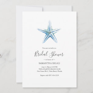 Carte Cartons d'invitation de fiançailles de plage