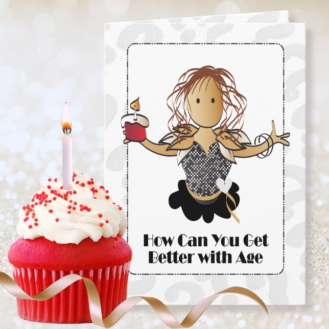 Carte Cartoon sucré gratuit et amusant Anniversaire (Créateur téléchargé)