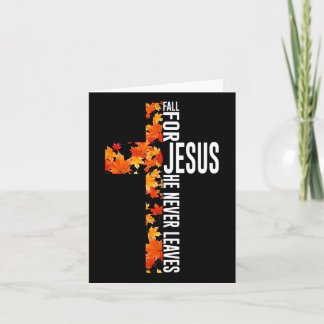 Carte Cas For Jesus He Never Leaves Christian Faith Jes