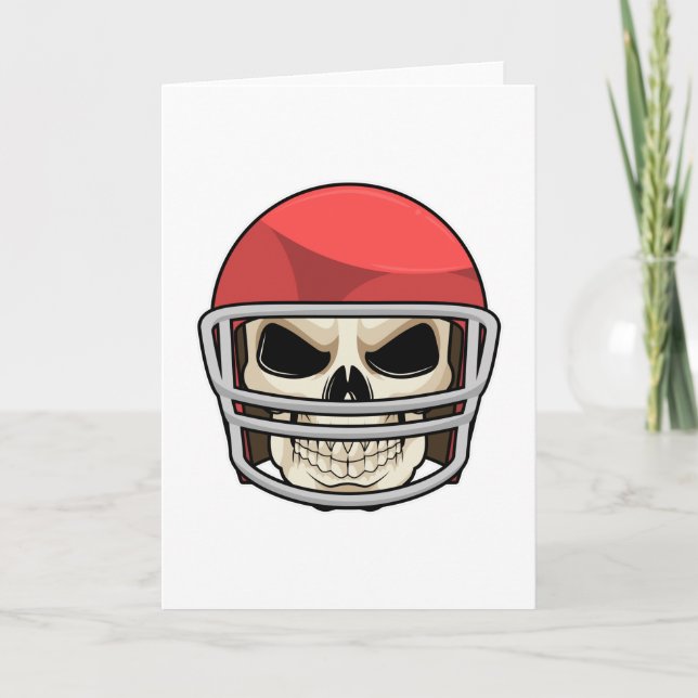 Carte Casque de football américain (Devant)