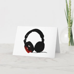 Carte Casque Pop Art