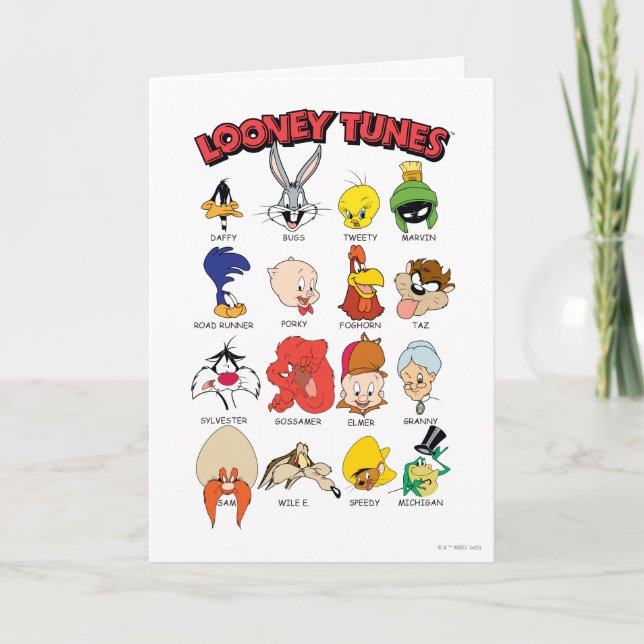 Carte Casques LOONEY TUNES™ (Devant)