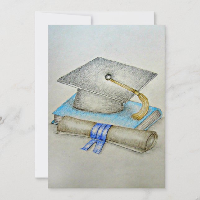 Carte Casquette avec diplôme (Devant)