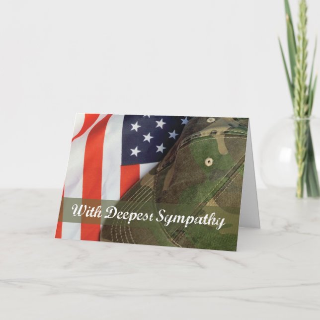 Carte Casquette de la sympathie du soldat de l'Armée de  (Devant)
