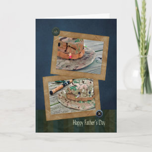 Carte Casquettes de pêche pour Fête des pères