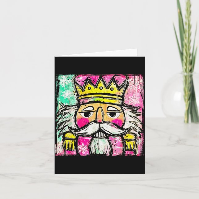 Carte Casse-noisette Coquette pour femmes filles enfants (Devant)