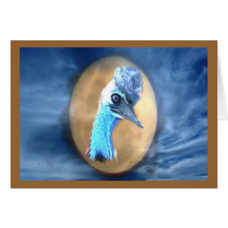 Carte Cassowary Wildlife Card