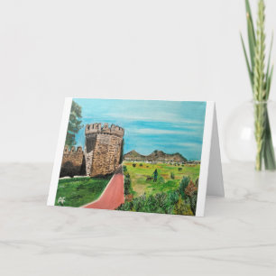 Carte Castell de Benisanó Peinture d'Alfred Fox