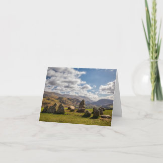 Carte Castlerigg et Helvellyn