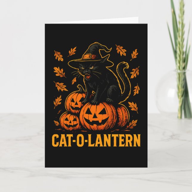 CARTE CAT-O-LANTERN (Devant)