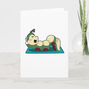 Carte Caterpillar at Fitness Workout