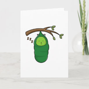 Carte Caterpillar sur arbre