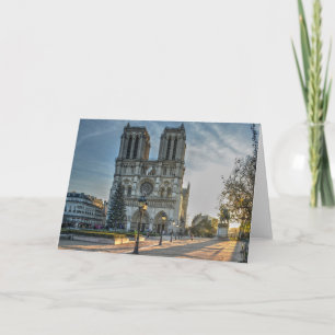 Carte Cathédrale Notre-Dame de Paris Noël