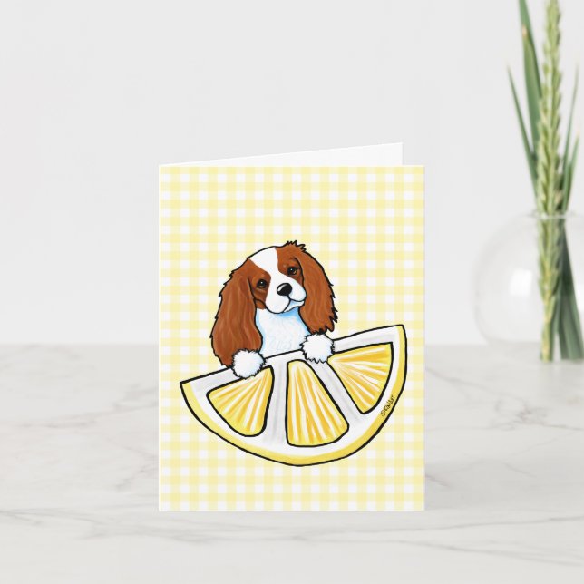 Carte Cavalier KiniArt Life Lemons (Devant)