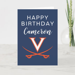 Carte Cavaliers de Virginie  Anniversaire