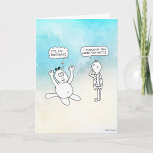 Carte Cave Comics : C'est mon anniversaire !