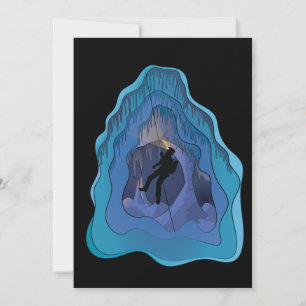 Carte Caving Spelunking Underground