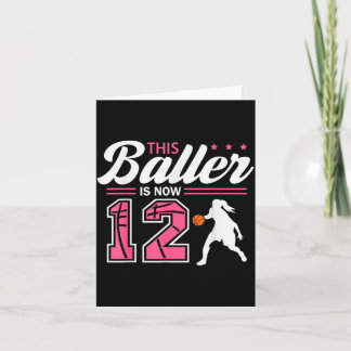 Carte Ce Baller a 12 ans Baseball 12e anniversaire