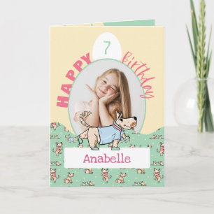 Carte Ce Chien Vie Vert Jaune Photo Anniversaire