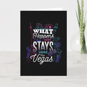 Carte Ce Qui Se Passe À Las Vegas Funny Casino