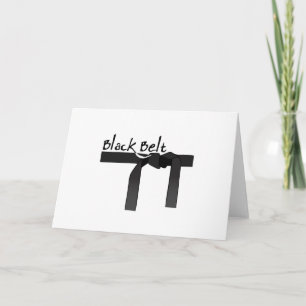 Carte Ceinture noire