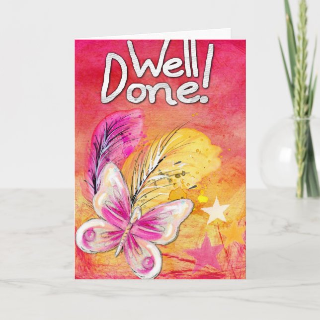 Carte Célébration bien faite (Devant)