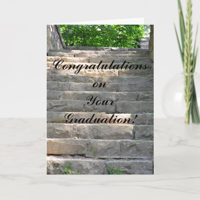 Carte Célébration de la graduation (Devant)