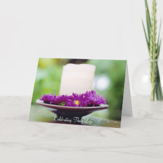 Carte Célébration de leur vie